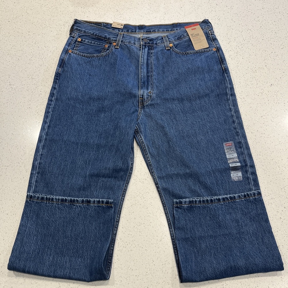 Levi's 565 '97 Loose Straight Leg Jeans Men Size 38 X 30 Blue NWT